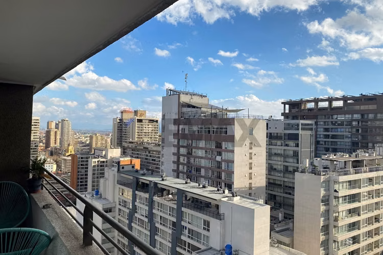 Piso 23 balcón + 2d/2b amunátegui