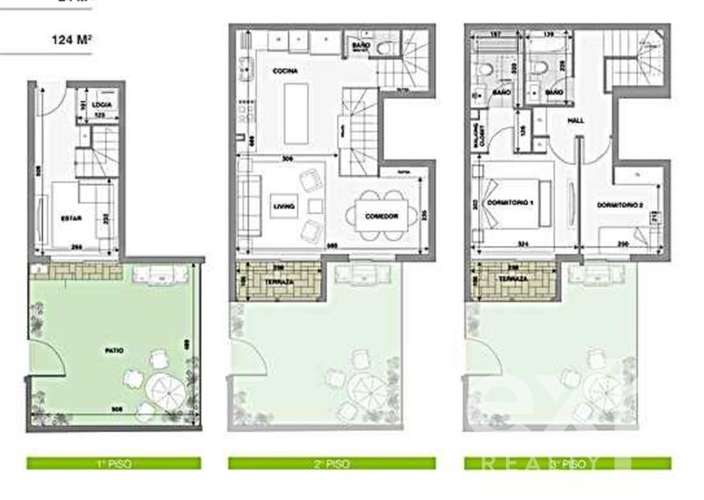 Townhose en 2D 3B 2E barrio Pucará ÑUÑOA - Imagen 22