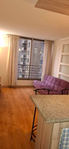 Se Vende departamento amoblado de 1 dormitorio y 1 baño cercano a Metro Santa Isabel - Imagen 3