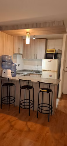 Se Vende departamento amoblado de 1 dormitorio y 1 baño cercano a Metro Santa Isabel - Imagen 16