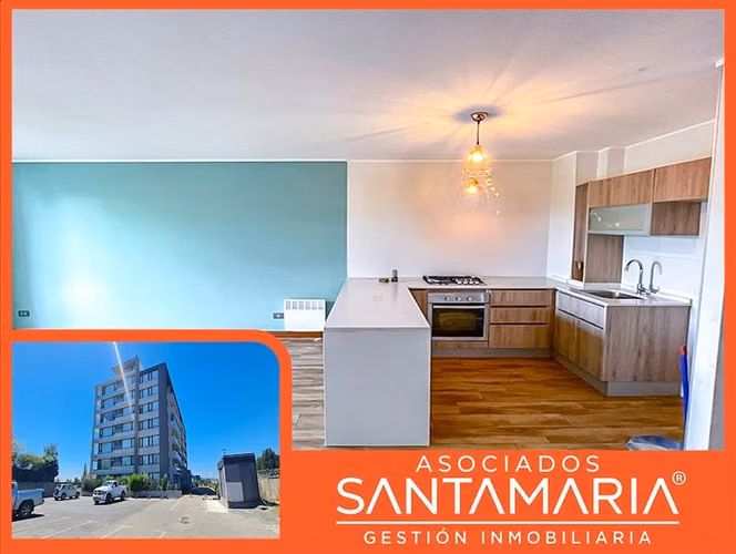 Arriendo Dpto 1 Dorm con Estac en Idahue San Pedro de la Paz