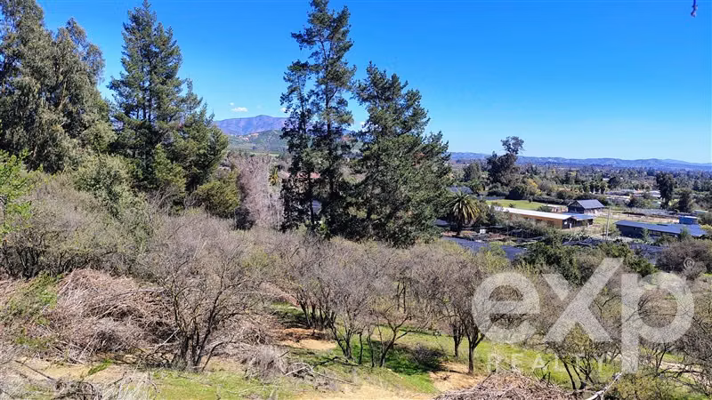 Parcela 5.000 m2 se vende en Olmué. Luz, agua, rol propio.