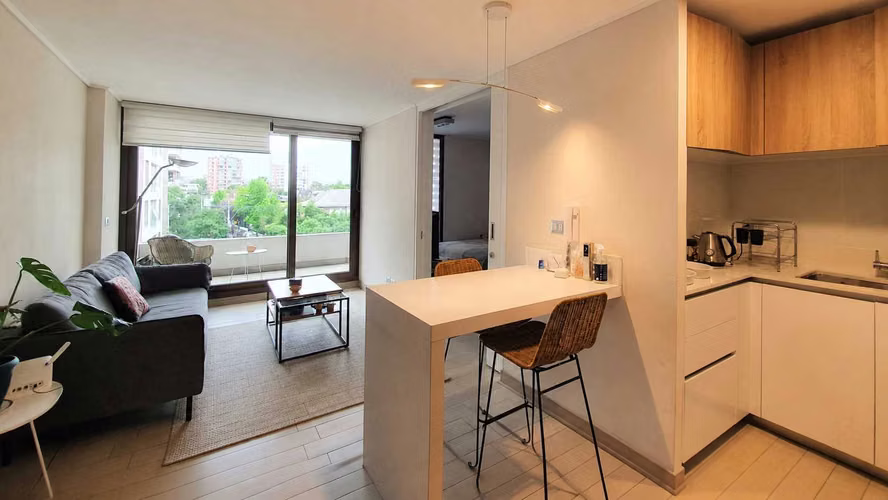 VENTA MODERNO DEPTO BARRIO LAS LILAS 2 DORM. (181155)