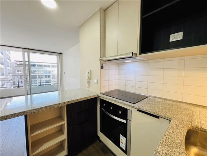 Arriendo depto 1D1B. calle Arauco a 3 cuadras metro Franklin - Imagen 9