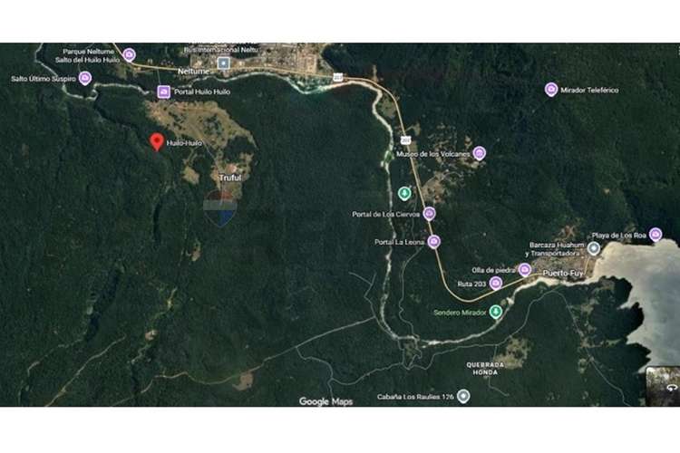 Reserva ecológica huilo huilo sueño de  10.000m²