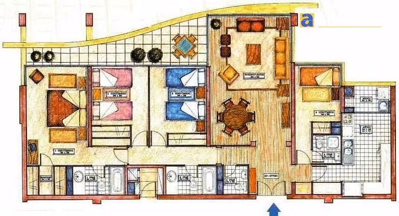Departamento en venta de 4 dorm. en Iquique - Imagen 2