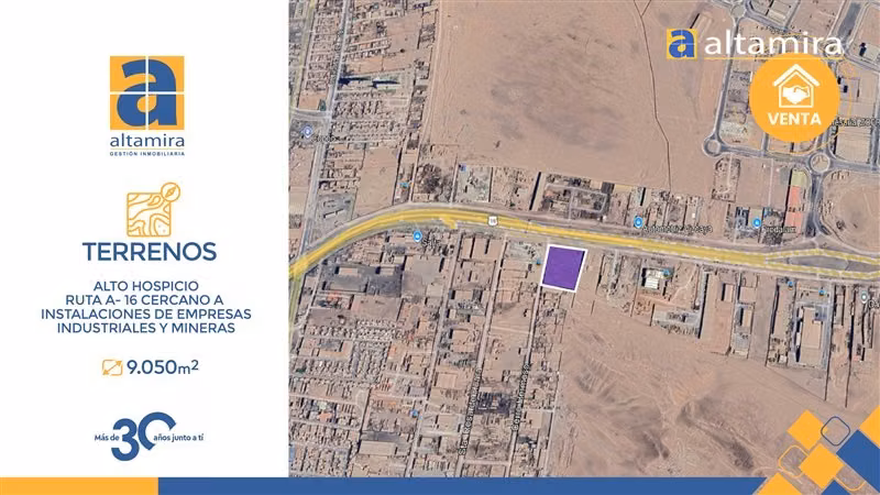 Sitio en venta en Alto Hospicio - Imagen 1