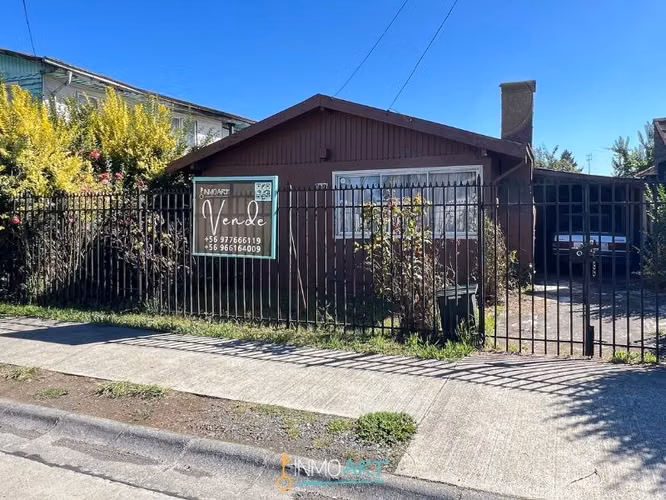 Venta de casa de 3 dorm Villa Entre Lagos, Temuco.