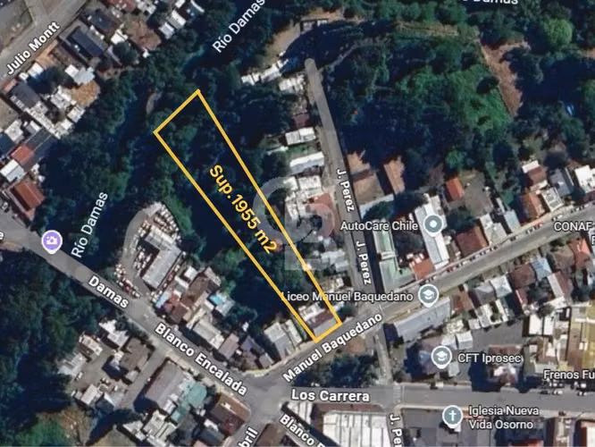 Oportunidad de inversión en el centro de Osorno | 1.955 m²