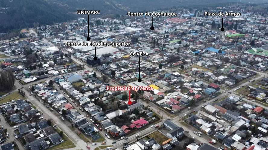 Sitio grande en venta Coyhaique 625 m² (181189)