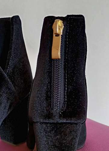 Zapatos terciopelo negro - Imagen 3
