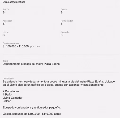 Se arrienda hermoso departamento cerca de Metro Plaza Egaña - Imagen 10