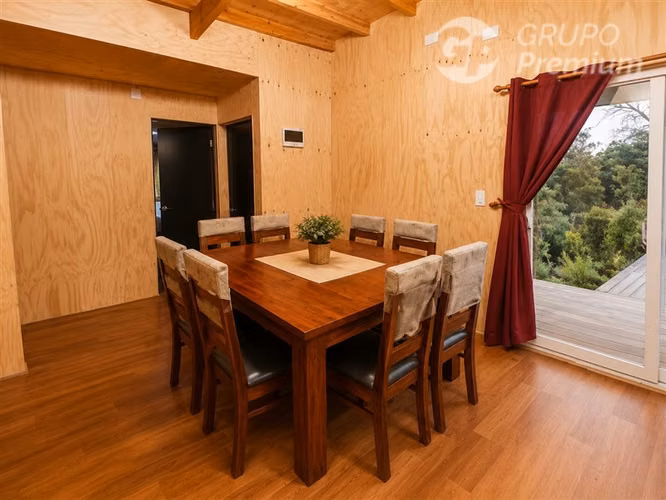 CASA DE 120 M2 - ESTILO MEDITERRANEO EN QUEMCHI