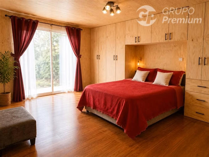 CASA DE 120 M2 - ESTILO MEDITERRANEO EN QUEMCHI