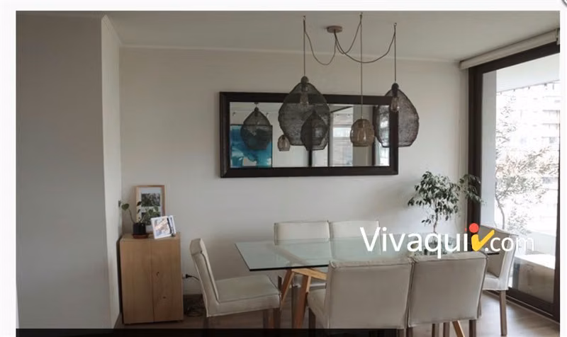 Departamento en arriendo de 2 dorm. en Las Condes