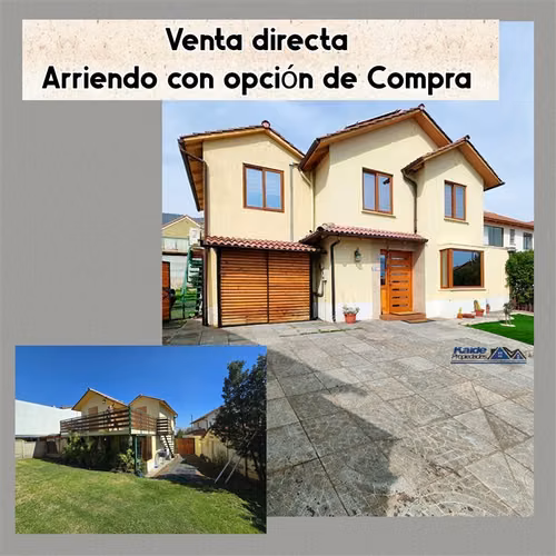 Casa en arriendo de 4 dorm. en Pudahuel