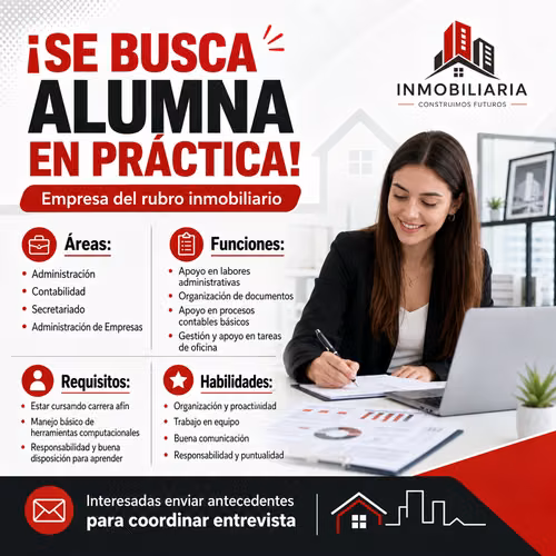 ALUMNA EN PRACTICA CIUDAD TALCA