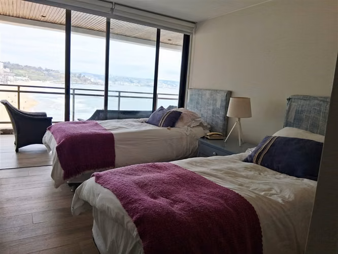 DEPARTAMENTO VENDE EXCLUSIVO DEPTO REMODELADO ORILLA DE MAR. 4D 4B 2E 1B. REÑACA - Imagen 19