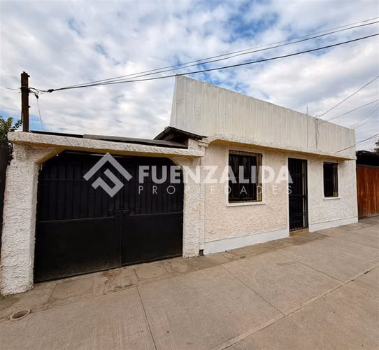 Casa en venta en Quinta Normal con amplio terreno de 310 mt2