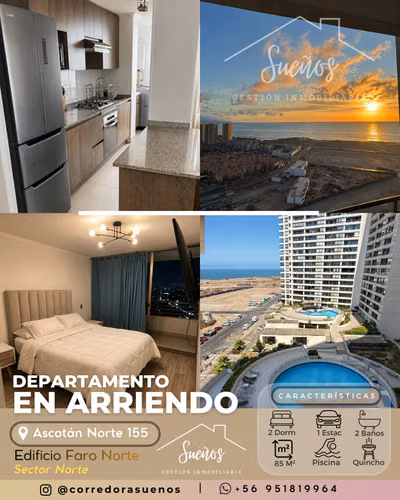 ¡ARRIENDA  NUEVO HOGAR EN FARO NORTE, ANTOFAGASTA! - Imagen 19