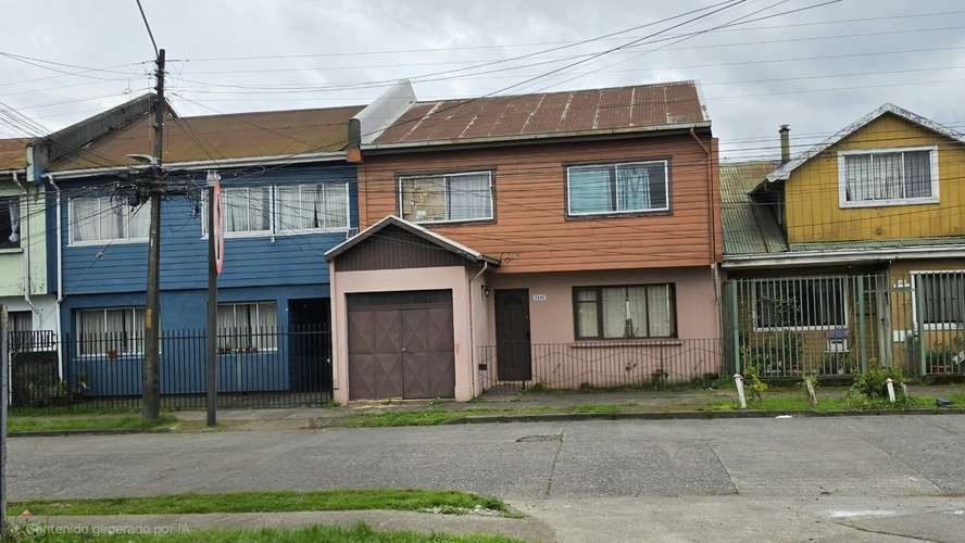 Temuco – Casa 3D Sala de estar – Cerca Feria Pinto - Imagen 4