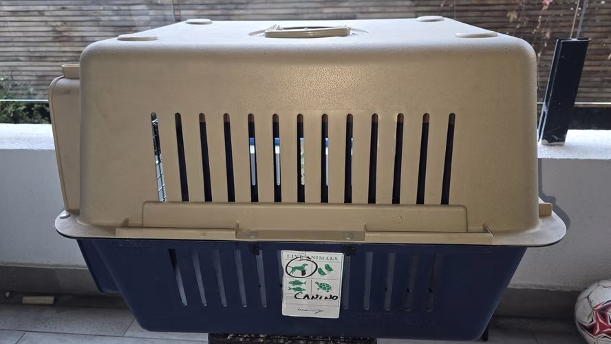Jaula Kanil Transportadora De Mascotas-Tamaño Mediano