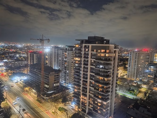 Depto en arriendo en condominio 15 UF Macul 2D 2B EST