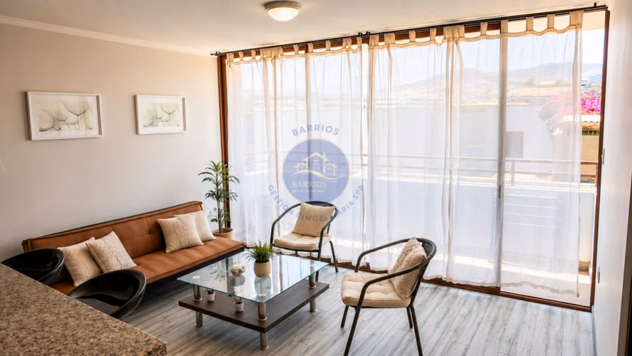  Depto amoblado 1H en arriendo, Jardines del Sur - Imagen 2