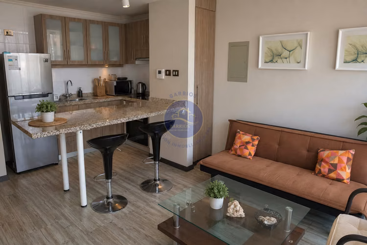  Depto amoblado 1H en arriendo, Jardines del Sur - Imagen 3