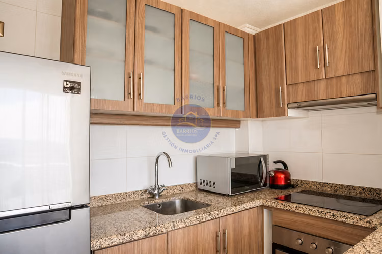  Depto amoblado 1H en arriendo, Jardines del Sur - Imagen 4