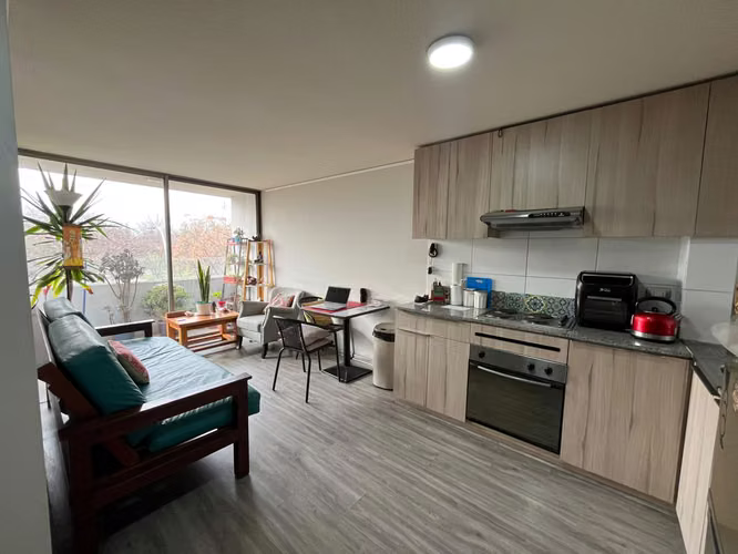ARRIENDO DPTO 2D  1B - BALMACEDA SANTIAGO CENTRO