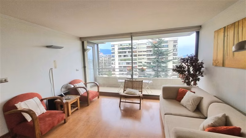 Departamento en arriendo amoblado de 1 dorm. en Las Condes - Imagen 3