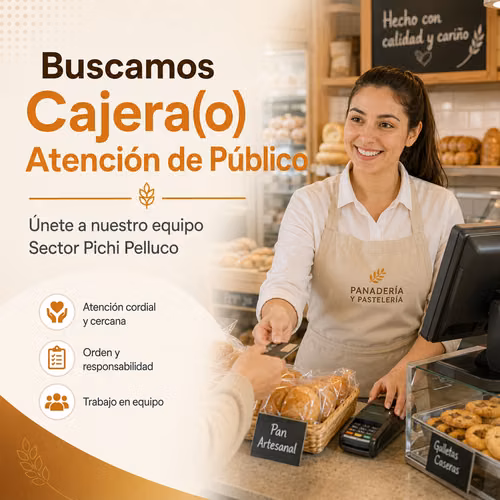 CAJERA(O) – ATENCIÓN DE PÚBLICO | PICHIPELLUCO