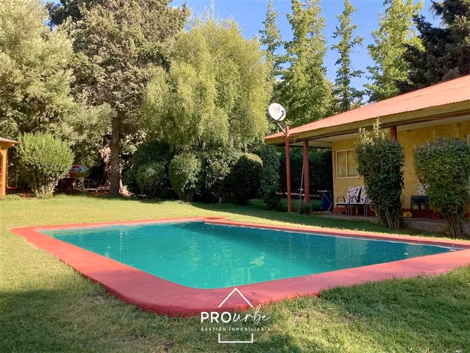 Parcela en arriendo, 3D/2B, piscina, en San José de Maipo