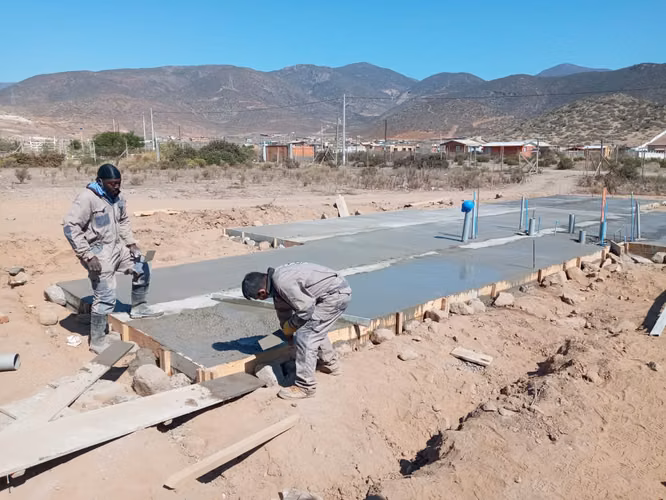 Construcción de Radier