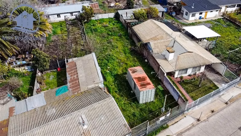 Sitio 450m2 Esquina Diego Portales Santa Cruz