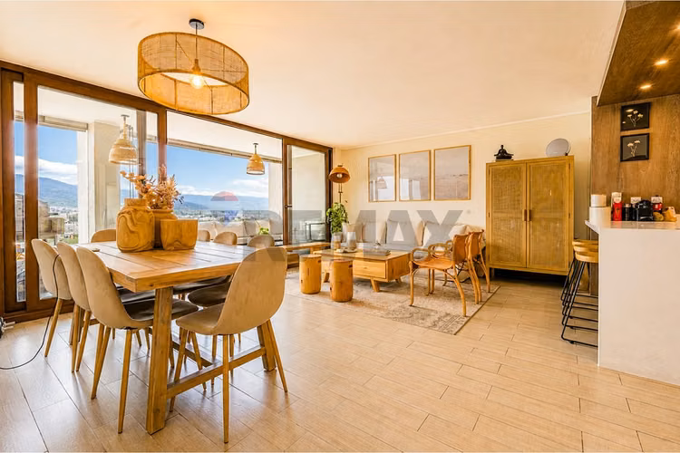 Departamento 131 mts2 totales,  3d+2b+ gran vista