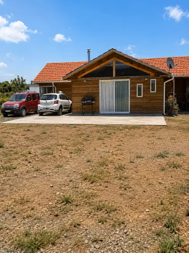 PARCELA DE 5.000 M² CON CASA, VISTA A LA CORDILLERA, LOS MONTES , VILCHESS