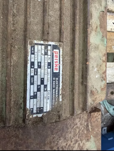 Motores electricos usados de aserradero 50 kw
