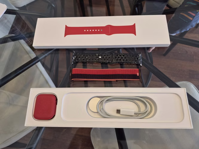 APPLE WATCH SERIES 7 45MM ROJO