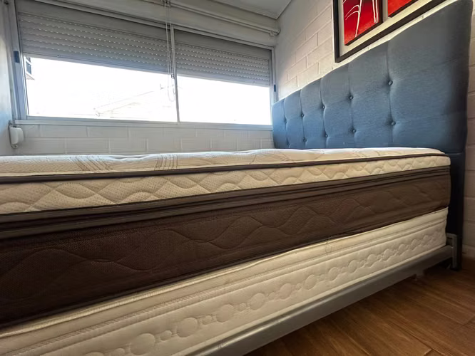 Cama 2 Plazas Base Dividida New Style - Imagen 6