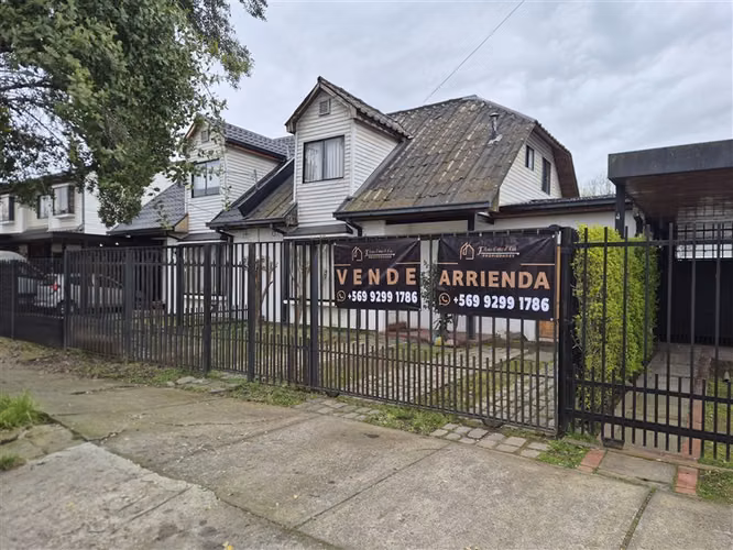 Arriendo casa de 4 dorm. en Talca, cercana Mall, UCM INACAP
