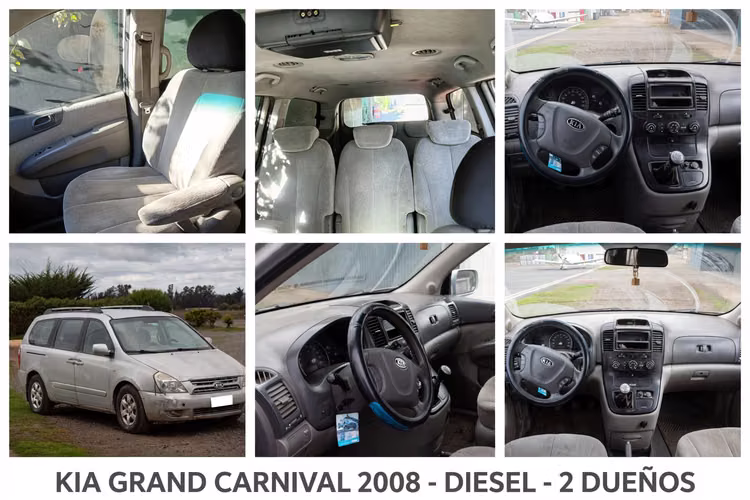 Kia carnival al día andando año 2008