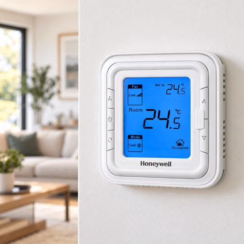 Termostato Honeywell Digital Para Control De Temperatura - Imagen 4