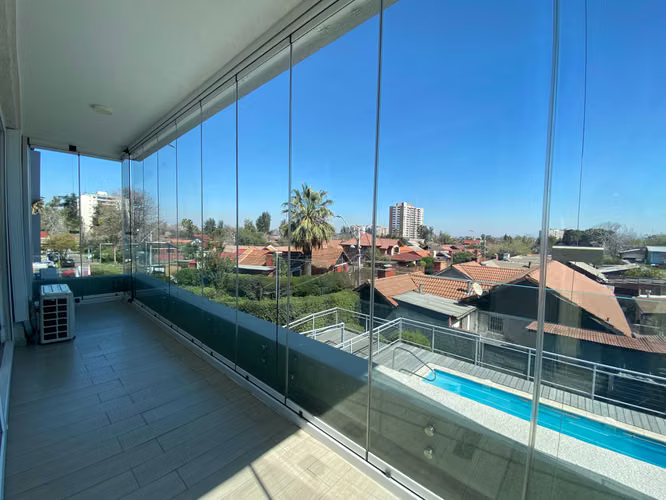 Depa 2D/2B impecable en Ñuñoa | Terraza y A/C (181787) - Imagen 4