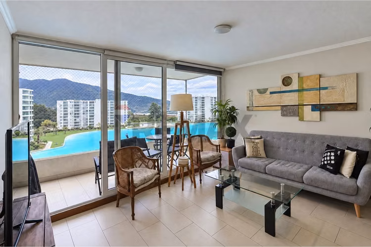 "departamento amoblado en papudo laguna" - Imagen 2