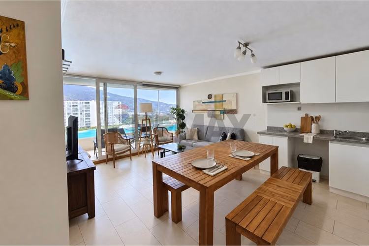 "departamento amoblado en papudo laguna" - Imagen 5