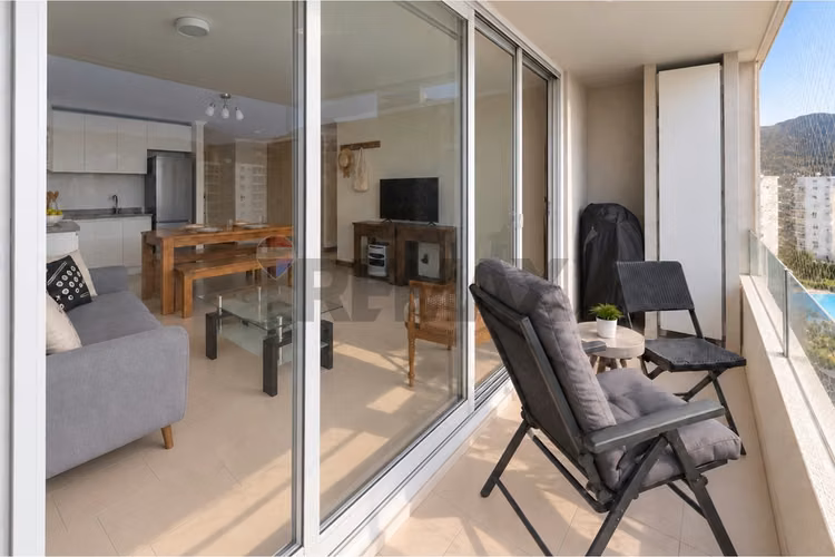 "departamento amoblado en papudo laguna" - Imagen 8