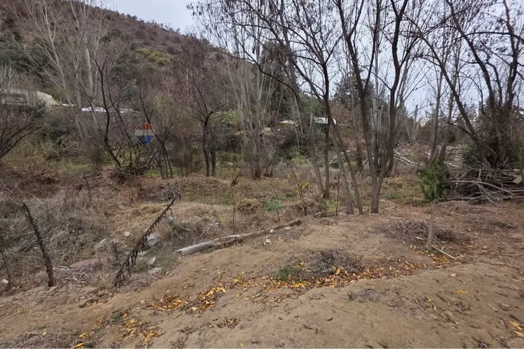 Parcela en pirque con bajada al río