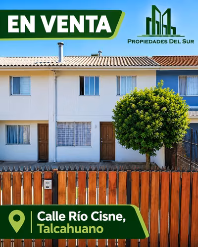 CASA EN VENTA | DENAVISUR, TALCAHUANO